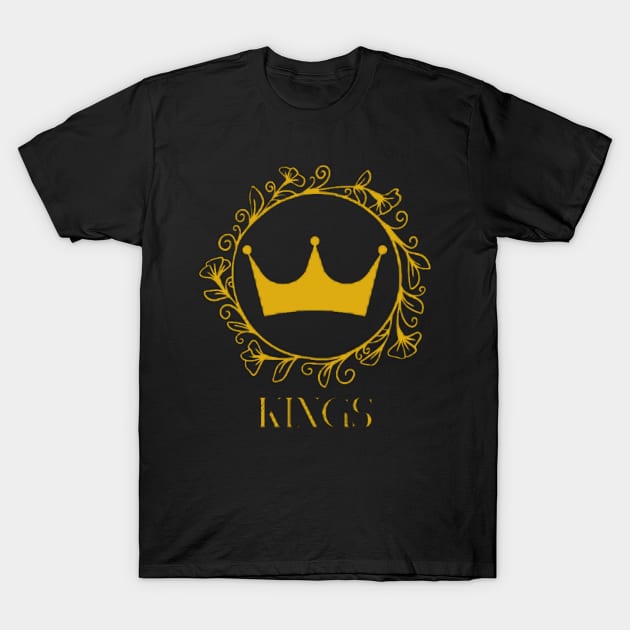 kings T-Shirt by  Faya